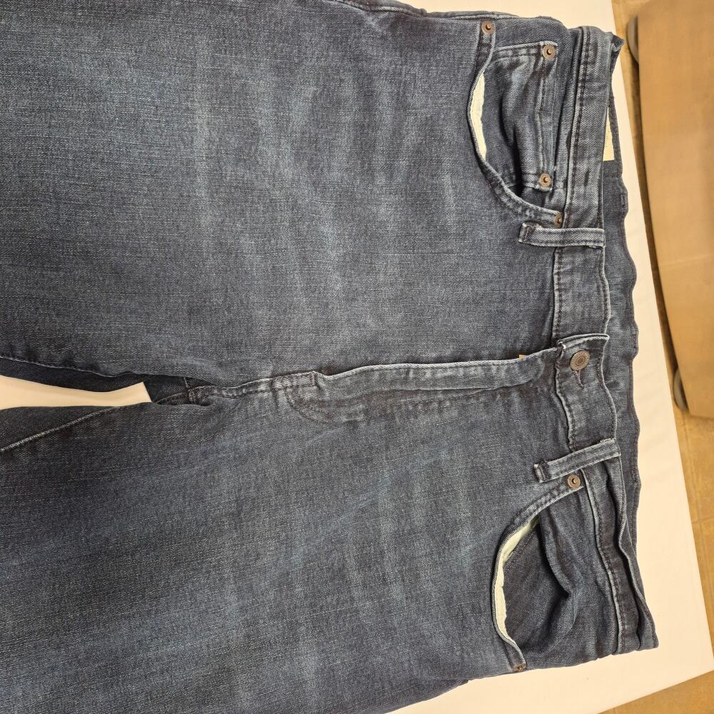 Levi’s 512 Slim Taper Jeans Men’s 38x30 Dark Wash Stretch Denim